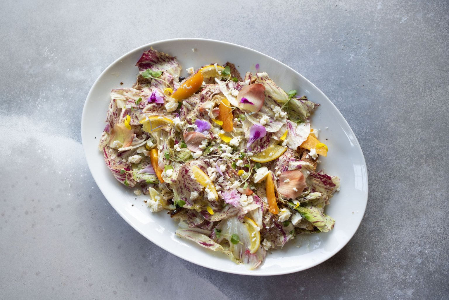 Citrus Salad Food Photography