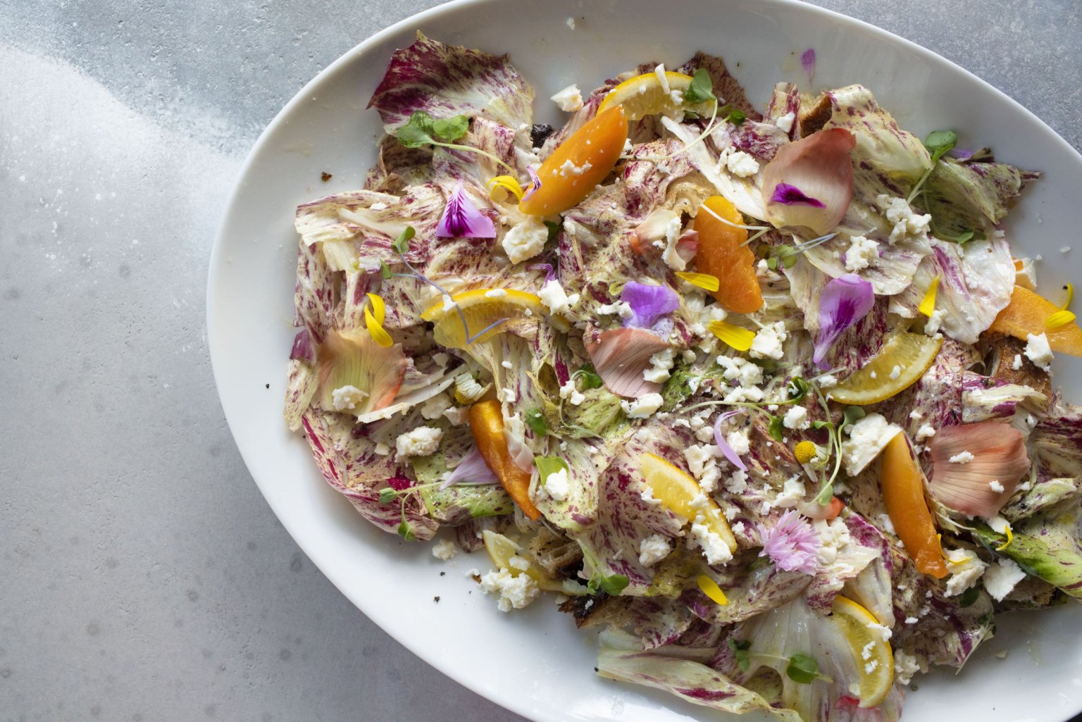Citrus Salad Food Photography