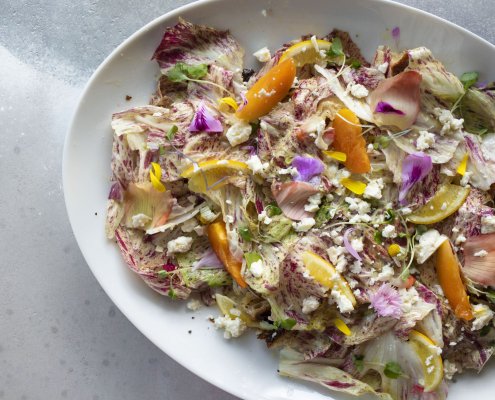 Citrus Salad Food Photography